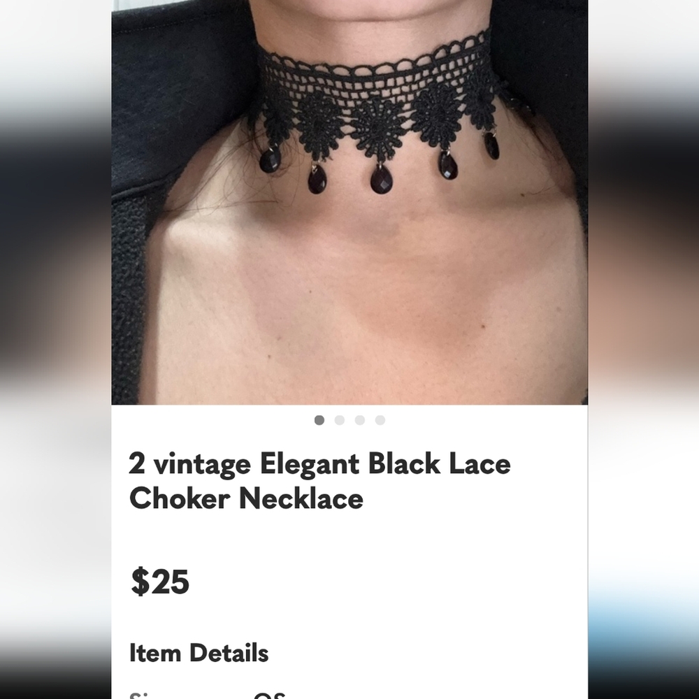 DENIM CHOKER 2/$50 - Picture 10 of 12